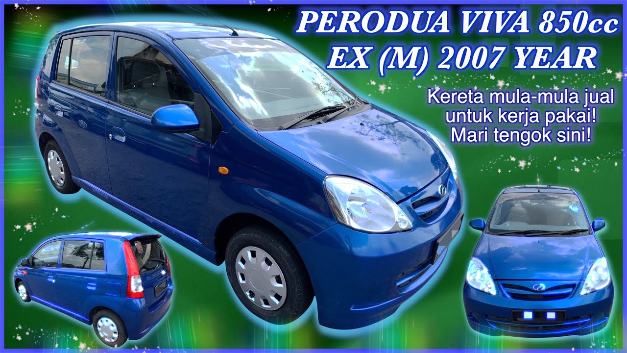 PERODUA VIVA 850cc EX (M) 2007 YEAR