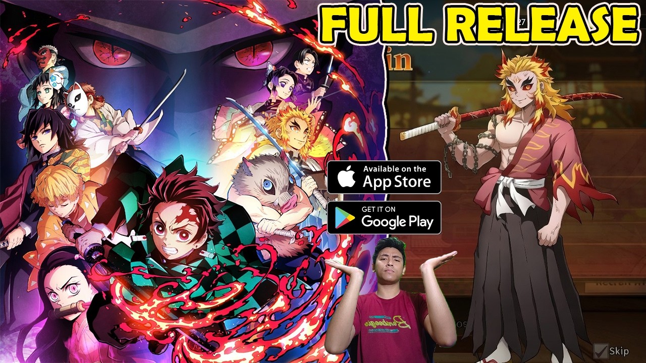 AKHIRNYA GAME DEMON SLAYER INI FULL RILIS UNTUK IOS DAN ANDROID! KARAKTER LENGAP DAN UPDATE TERUS