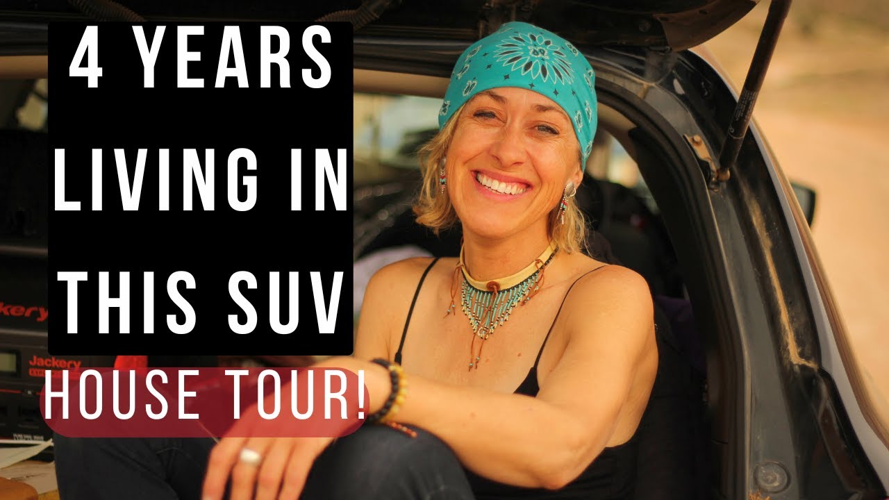 4 Years in My SUV | No-Build Tiny Home Tour (Subaru Outback Setup)