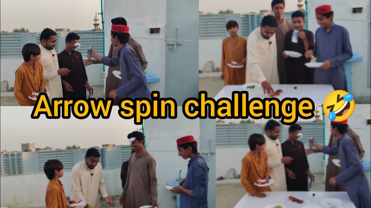 Spin the arrow and take prize| family challenge |HS FOODIE TEAM 
