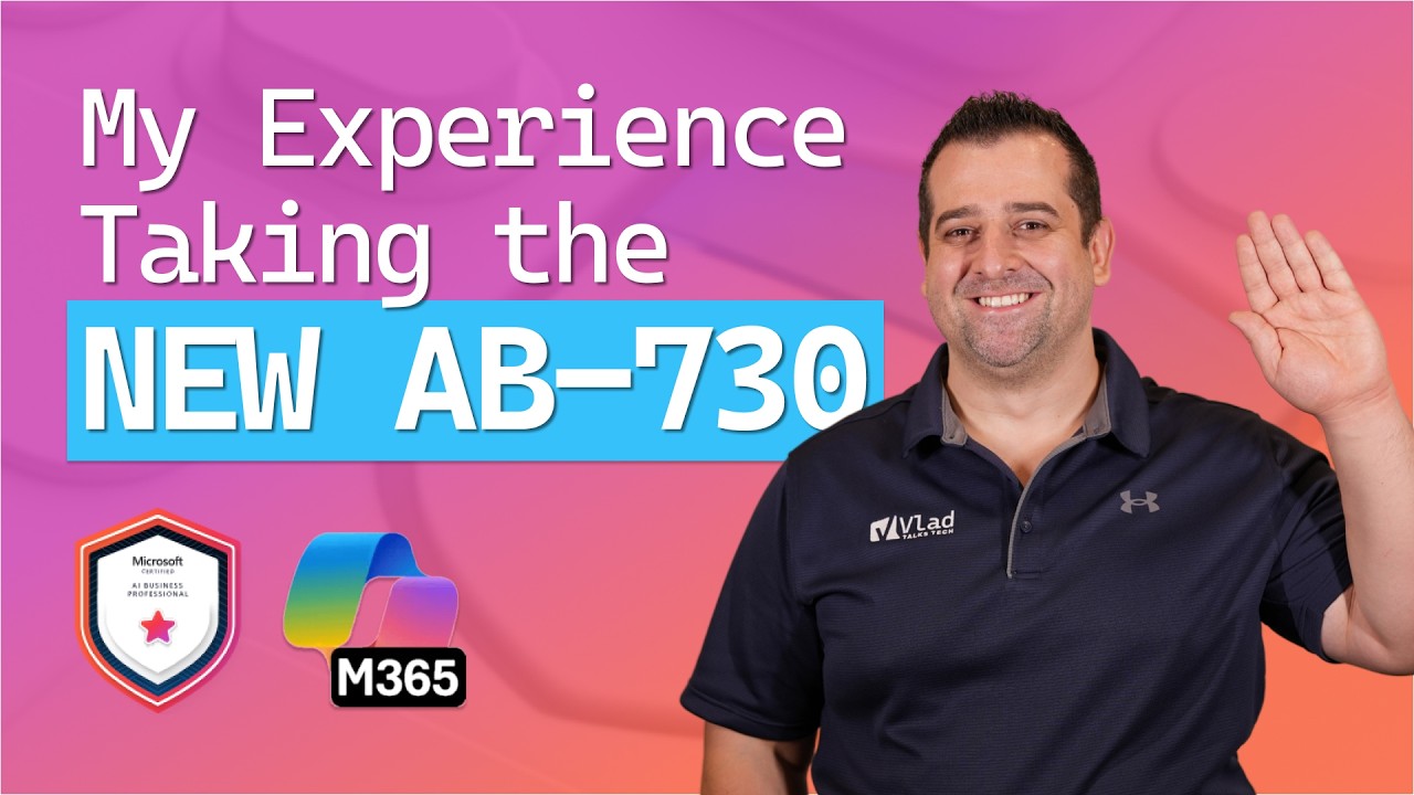 I Took the NEW AB-730 Exam (AI Business Professional) – Here’s What to Expect