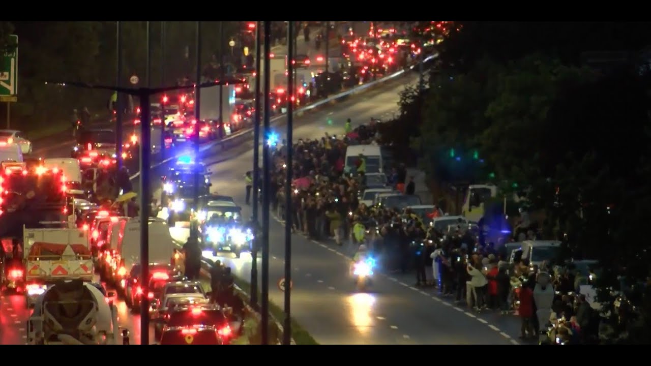 ITV News special coverage as Kings Charles visits N Ireland before Queen's coffin returns to London