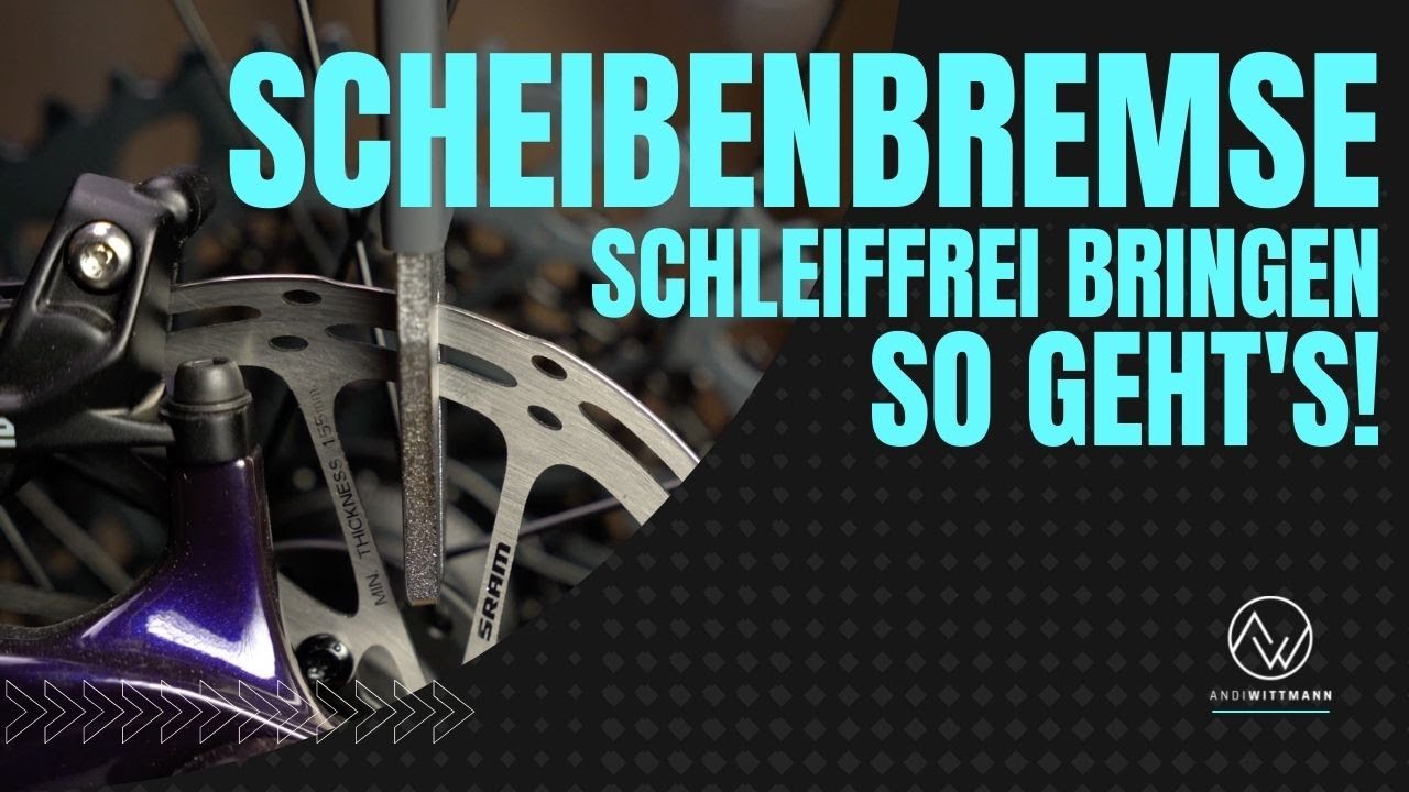 Scheibenbremse schleift? Hier die L&ouml;sung!