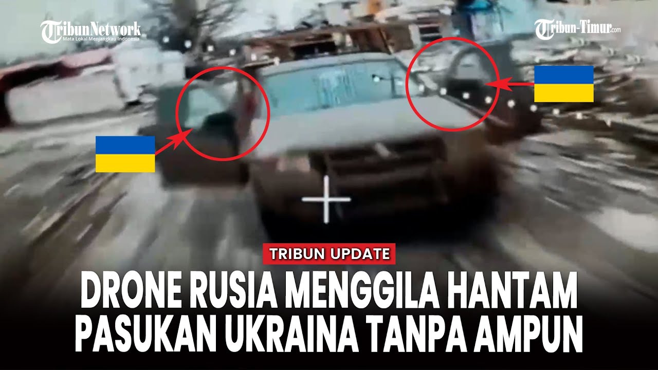 Serangan Tanpa Ampun Drone Rusia, Peralatan Tempur Ukraina Diburu di Berbagai Front