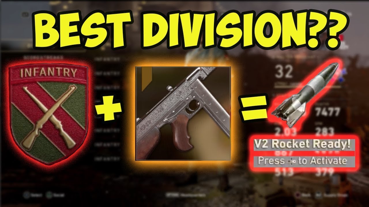 The Best Division! | Call of Duty WW2 Best Division in the Game! | Use This NOW!!