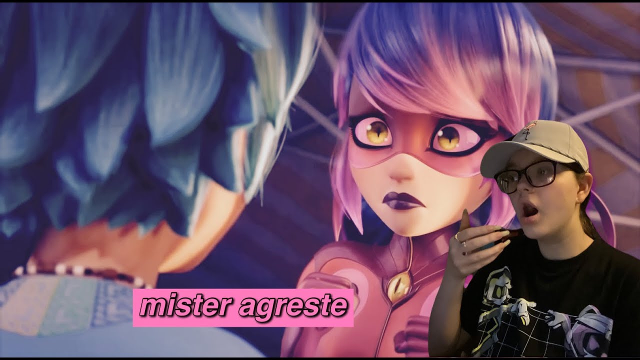 *nb lesbian reacts* - miraculous ladybug - 6x9 - mister agreste - reaction✨🩷