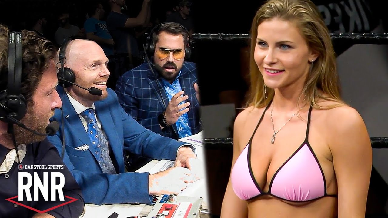 Gorgeous Ring Girl Mesmerizes Bill Burr - Ring Girl Contest RNR 4