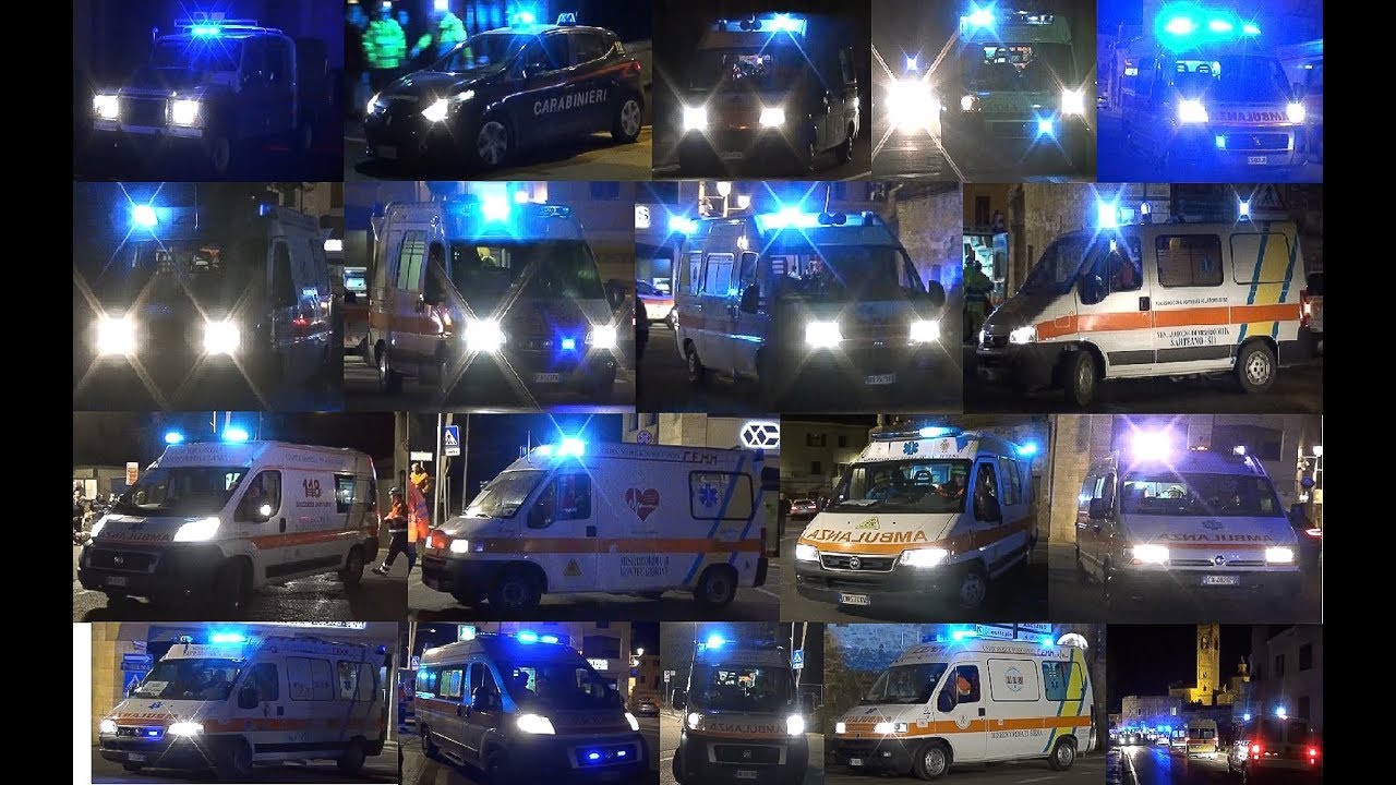 Emergenza nelle Crete Senesi 2017 - Simulazione Incidente Stradale ad Asciano