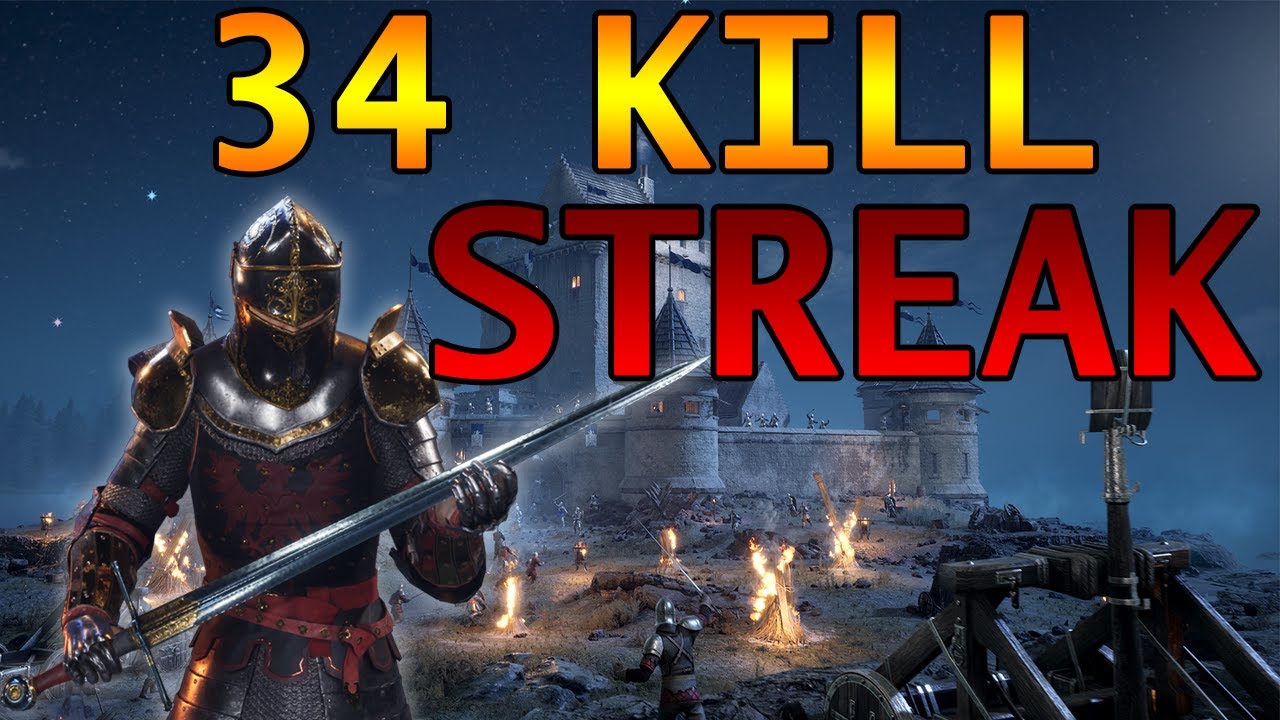 Epic Kill Streak on Dark Forest Chivalry 2 Longsword Gameplay
