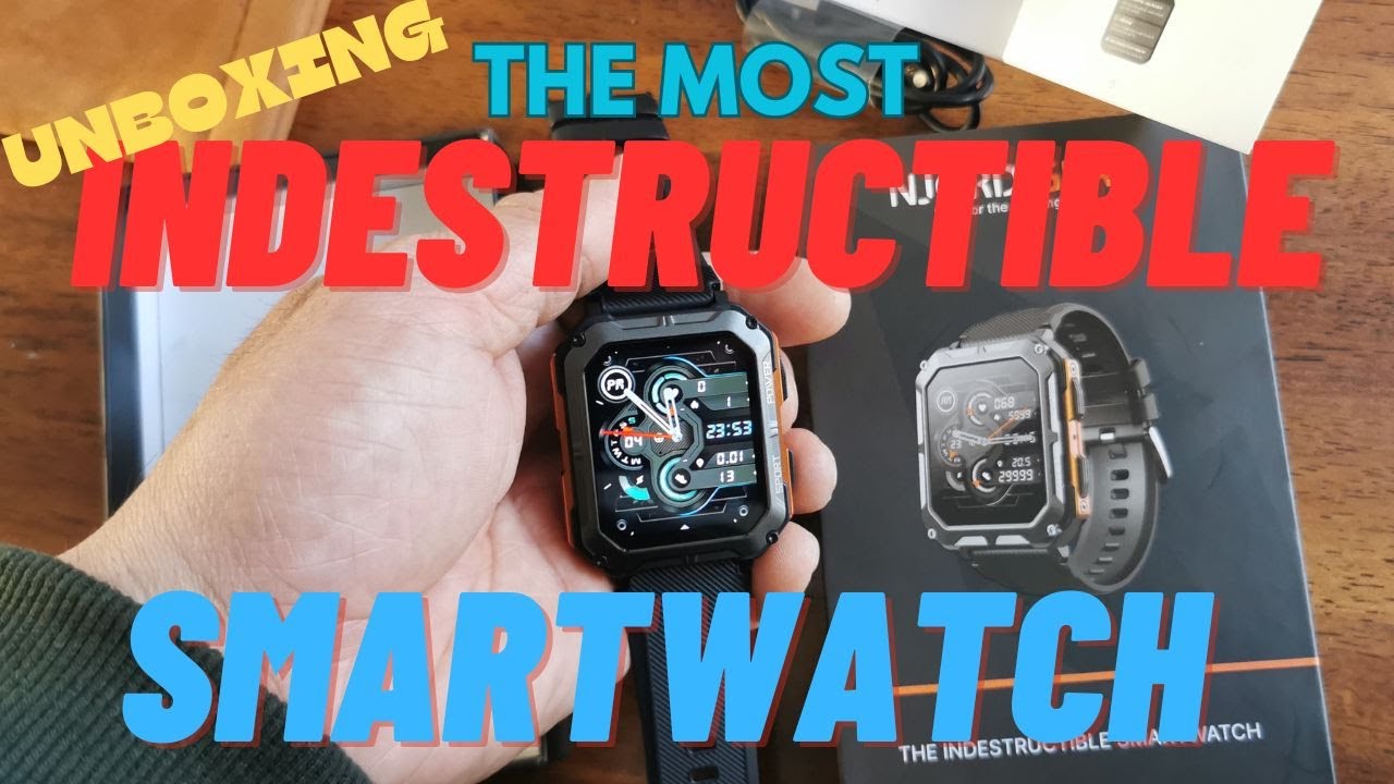 UNBOXING THE MOST INDESTRUCTIBLE SMARTWATCH TODAY! / NJORD GEAR SMARTWATCH