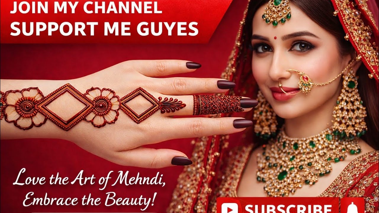 Live Mehndi Class for Beginners | Easy Mehndi Design Step by Step | Beginner Mehndi Tutorial 2026