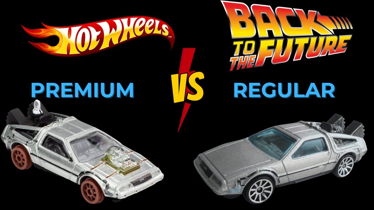 Hot Wheels Back to the Future DeLorean Modelleri Karşılaştırması | Geleceğe Dönüş 1 - 2 - 3
