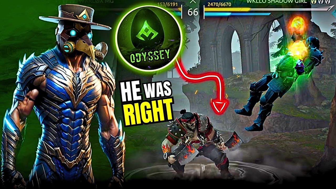 Odyssey was Right About Her 🥲👌 | shadow fight arena