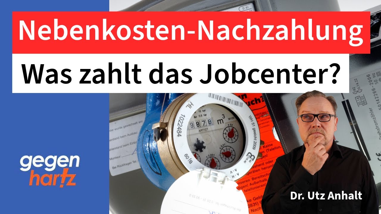 Bürgergeld: Nebenkostenabrechnung – Was muss das Jobcenter übernehmen?