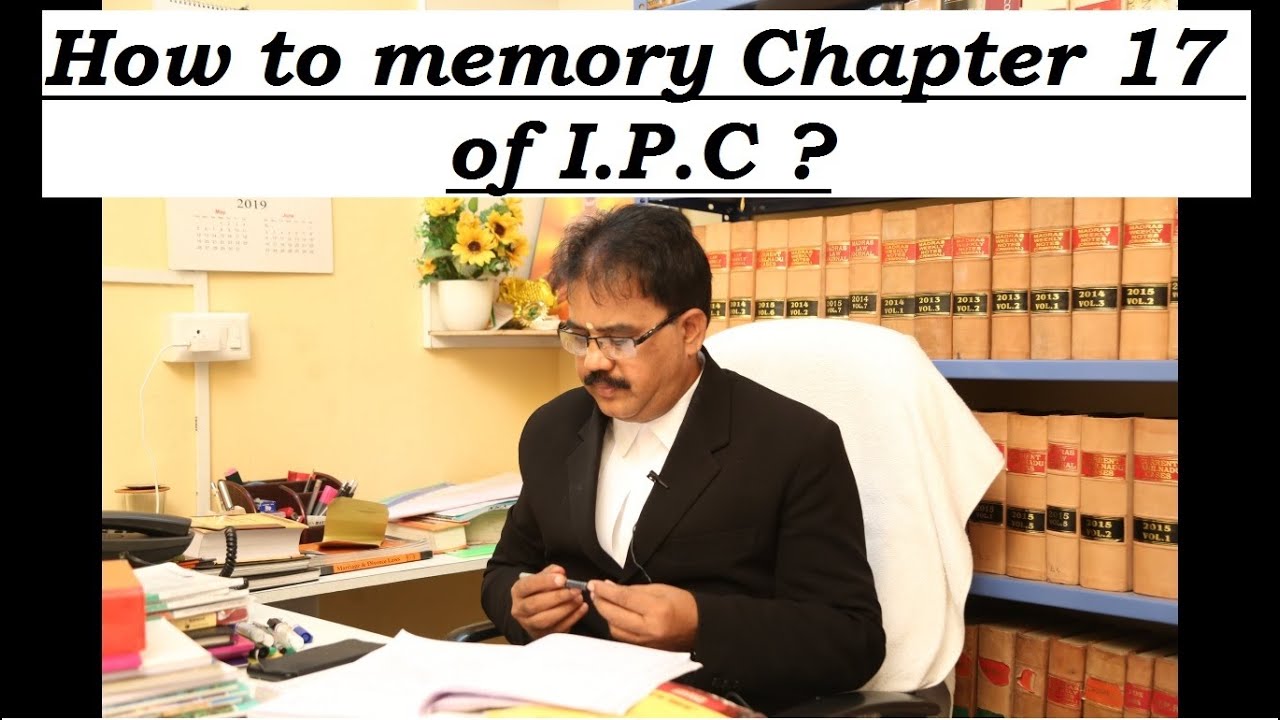 How to Memory Chapter-17-(Offences Against Property) of I.P.C.? | IN TAMIL