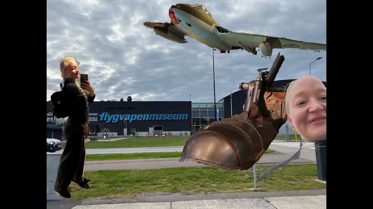 I almost cried when entering this museum, the Airplanes were so Amazing | Swedish Air Force Museum