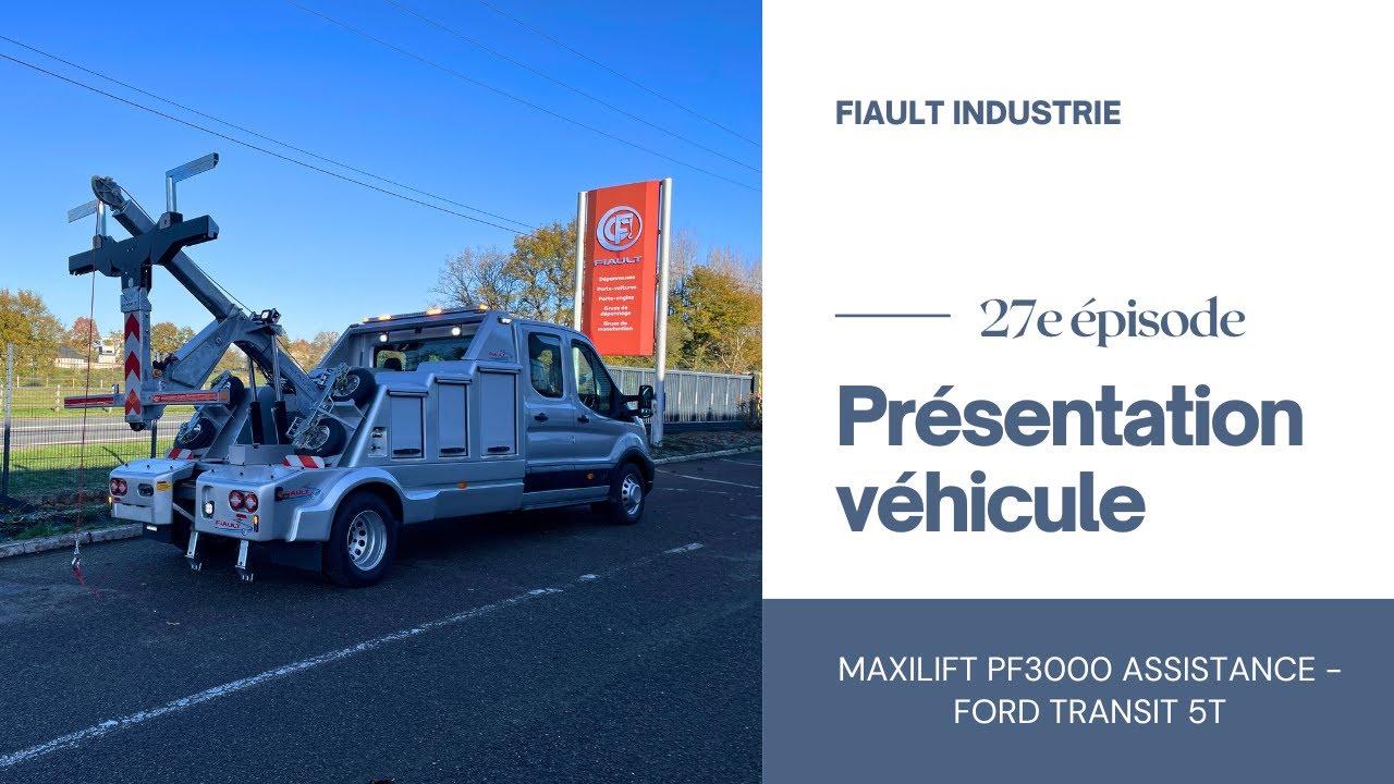 MAXILIFT PF3000 ASSISTANCE - FORD TRANSIT 5T