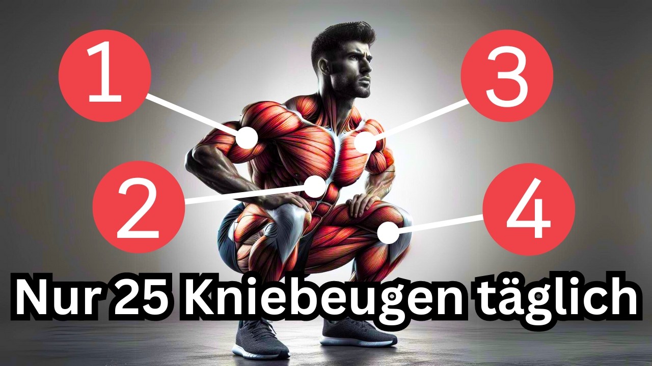 Tägliche Kniebeugen verändern MEHR als nur die Beine