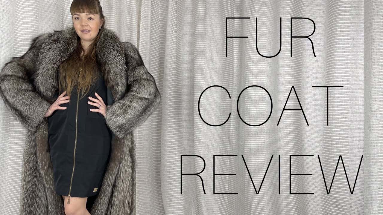 Fur coat silver fox with collar | FursBerry sale furs ebay shop