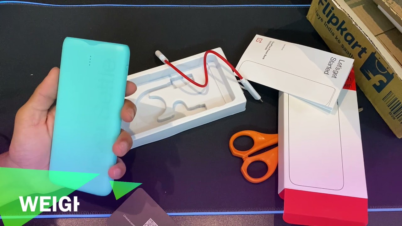 Unboxing oneplus power bank || Best power bank under 1k ||