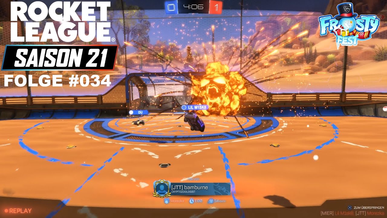 Rocket League 🚗⚽ Season 21 #034 - Frosty Fest XXI