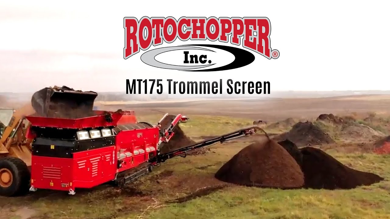 Rotochopper MT 175 Trommel Screen