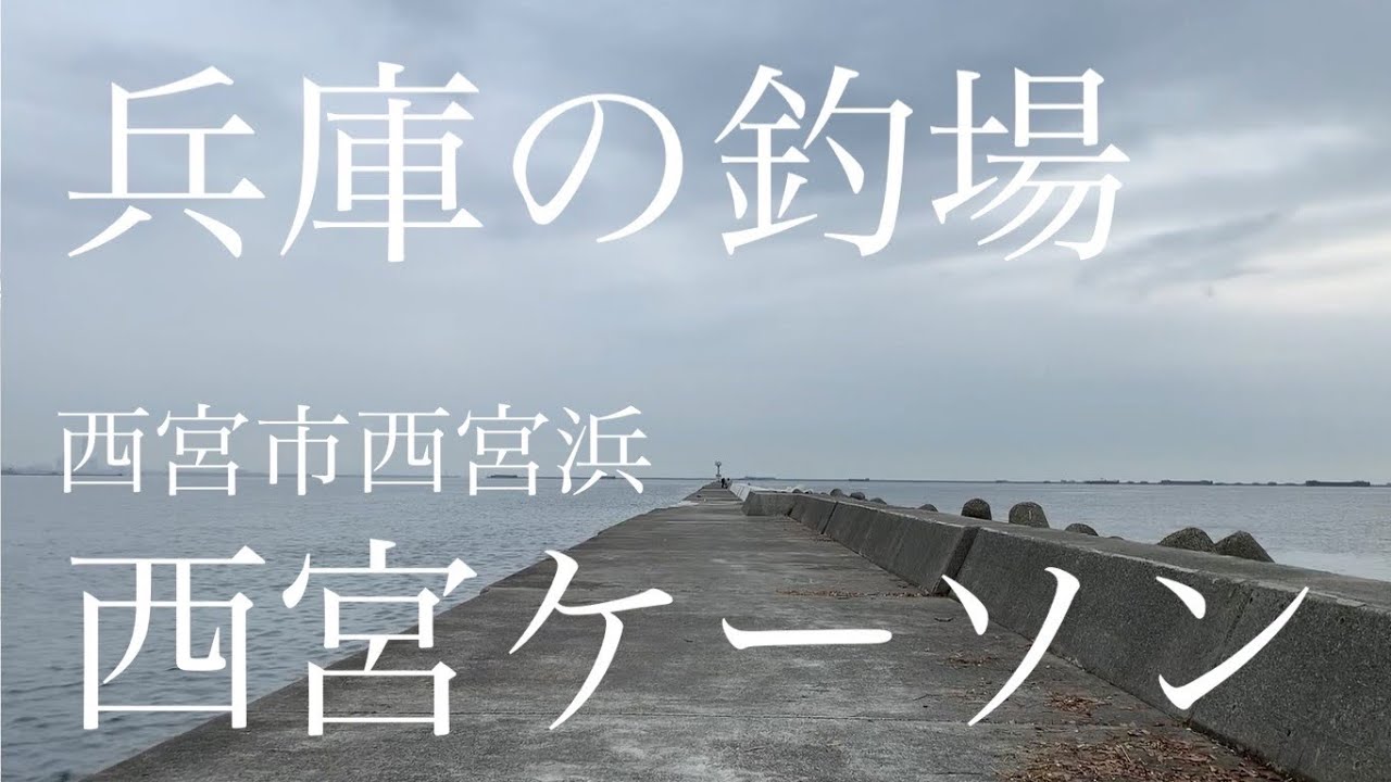 【釣場紹介】兵庫の釣場「西宮ケーソン」西宮市西宮浜Hyogo's fishing ground “Nishinomiya Caisson” Nishinomiya City