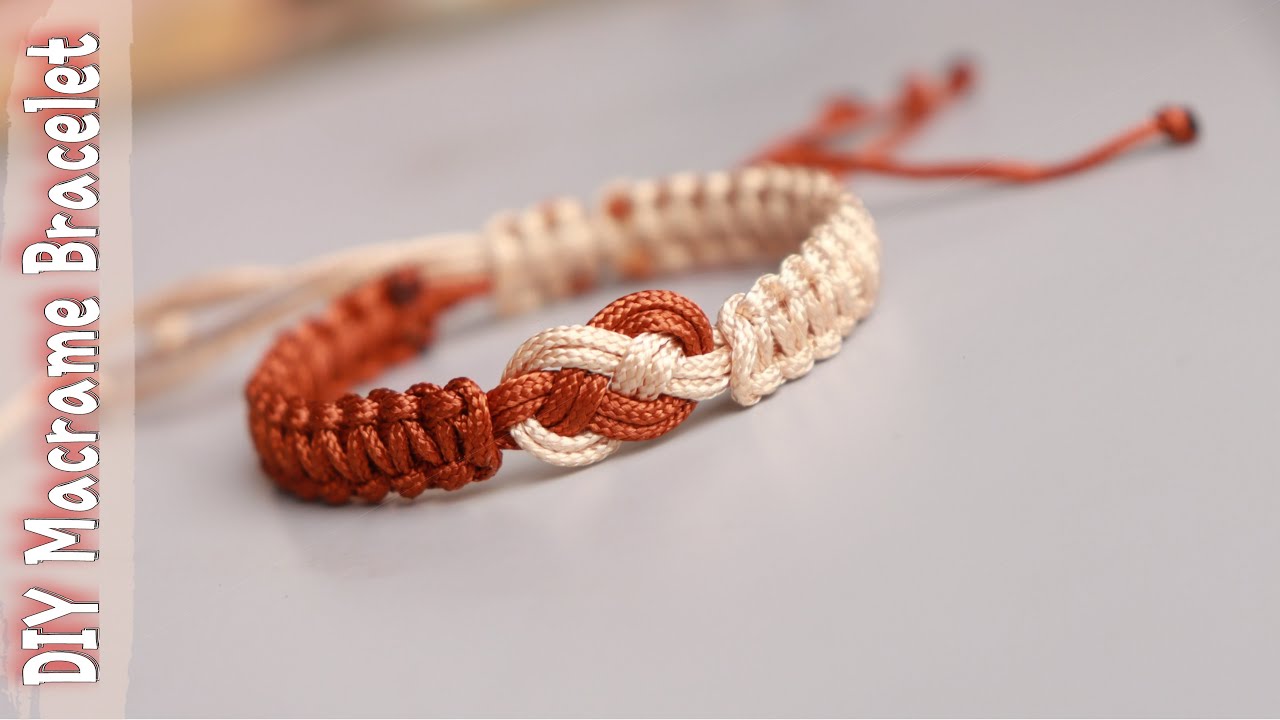 Bransoletka makramowa | DIY | Jak zrobić bransoletki makramowe | Creation&you