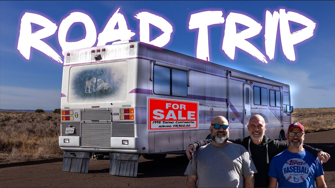 Cross Country in a Blind-Bought Vintage RV with my brothers!