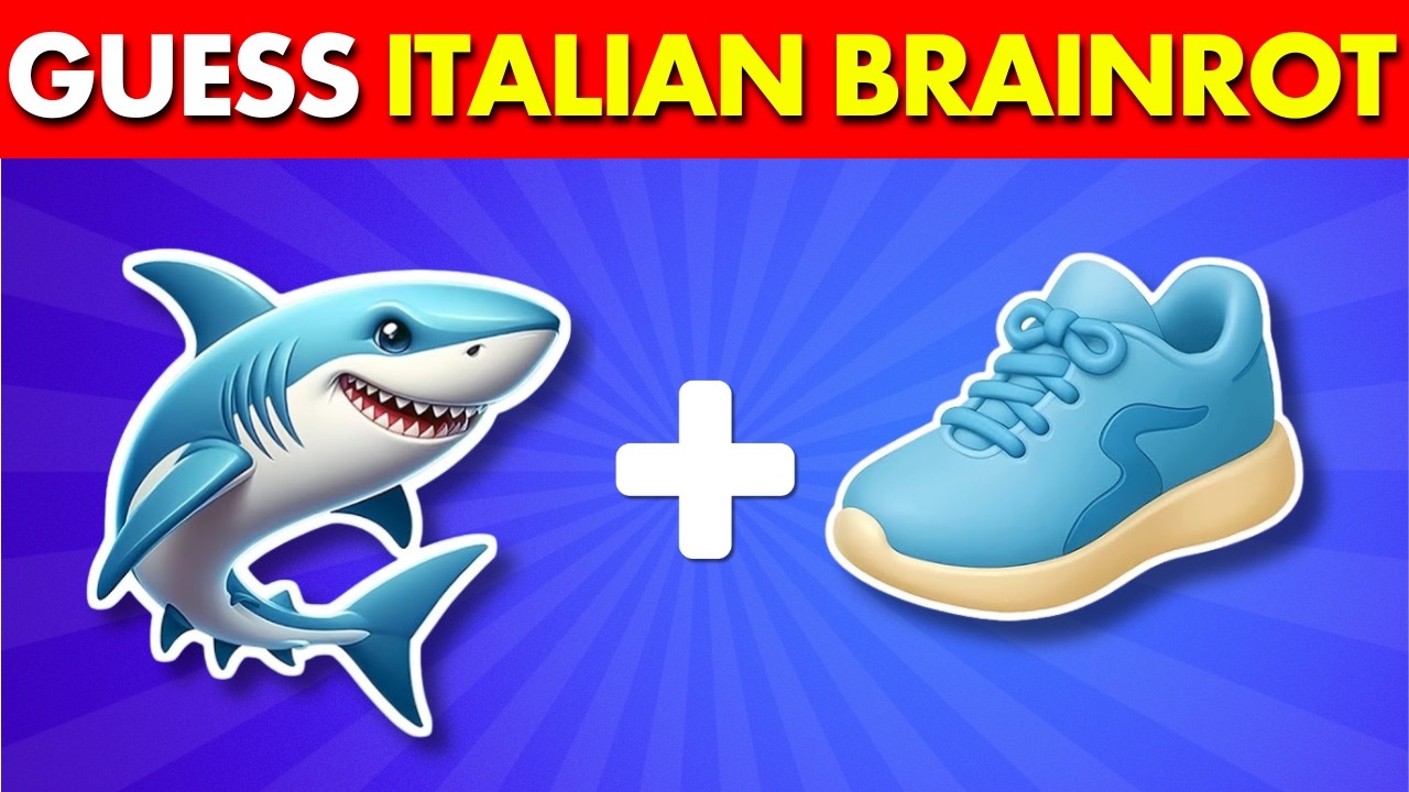 Guess the ITALIAN BRAINROT ANIMAL by EMOJI 😵‍💫🦁 | Tung Tung Tung Sahur, Tralalero Tralala