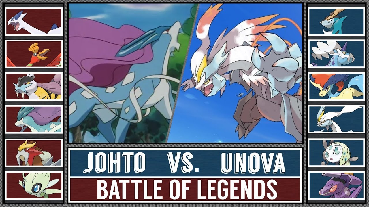 Battle of Legends: JOHTO vs. UNOVA (Pokémon Sun/Moon)