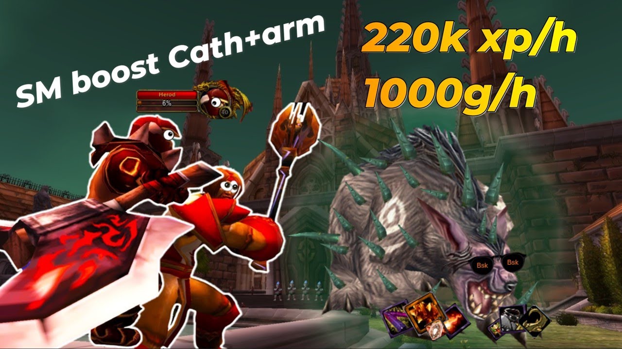 WOW SOD- Scarlet Monastery Boost Thorn Feral Druid