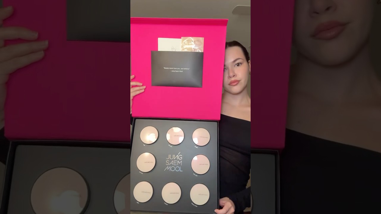 Jung Saem Mool Cushion Foundation SPF 50+ #jsmbeauty #jungsaemmool #cushionfoundation #koreanmakeup