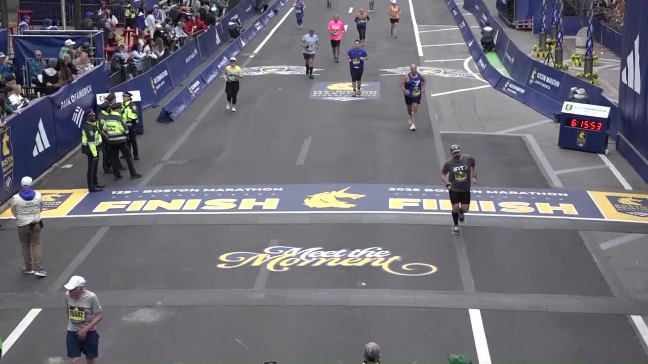 Find Your Finish: 129th Boston Marathon - 4:50-5:20 p.m.