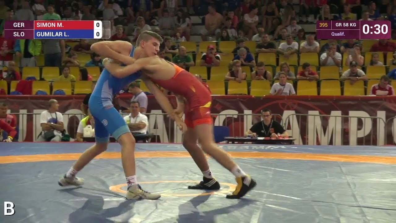 Qual. GR - 58 kg: M. SIMON (GER) df. L. GUMILAR (SLO) by VSU, 11-0