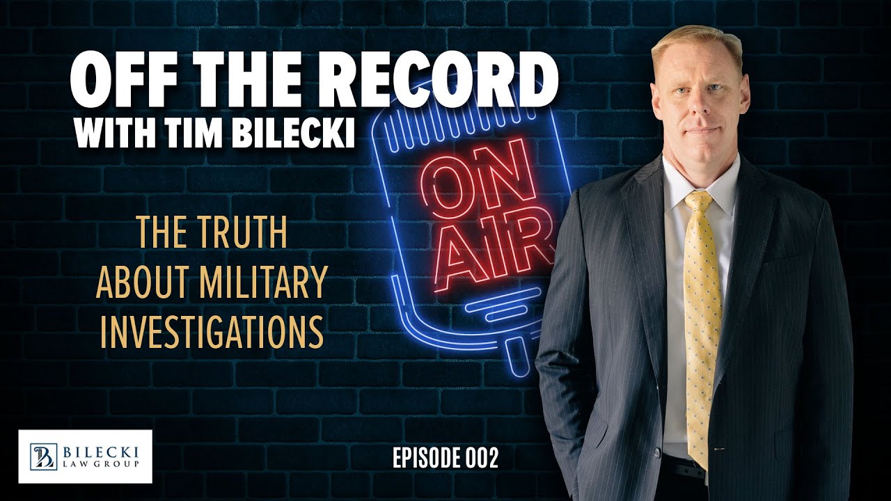 Ep 002: The Truth About Military Investigations