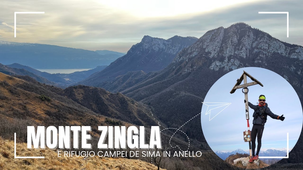 11/1/25 Monte Zingla da Cecino in anello, passando per il rifugio Campei De Sima.