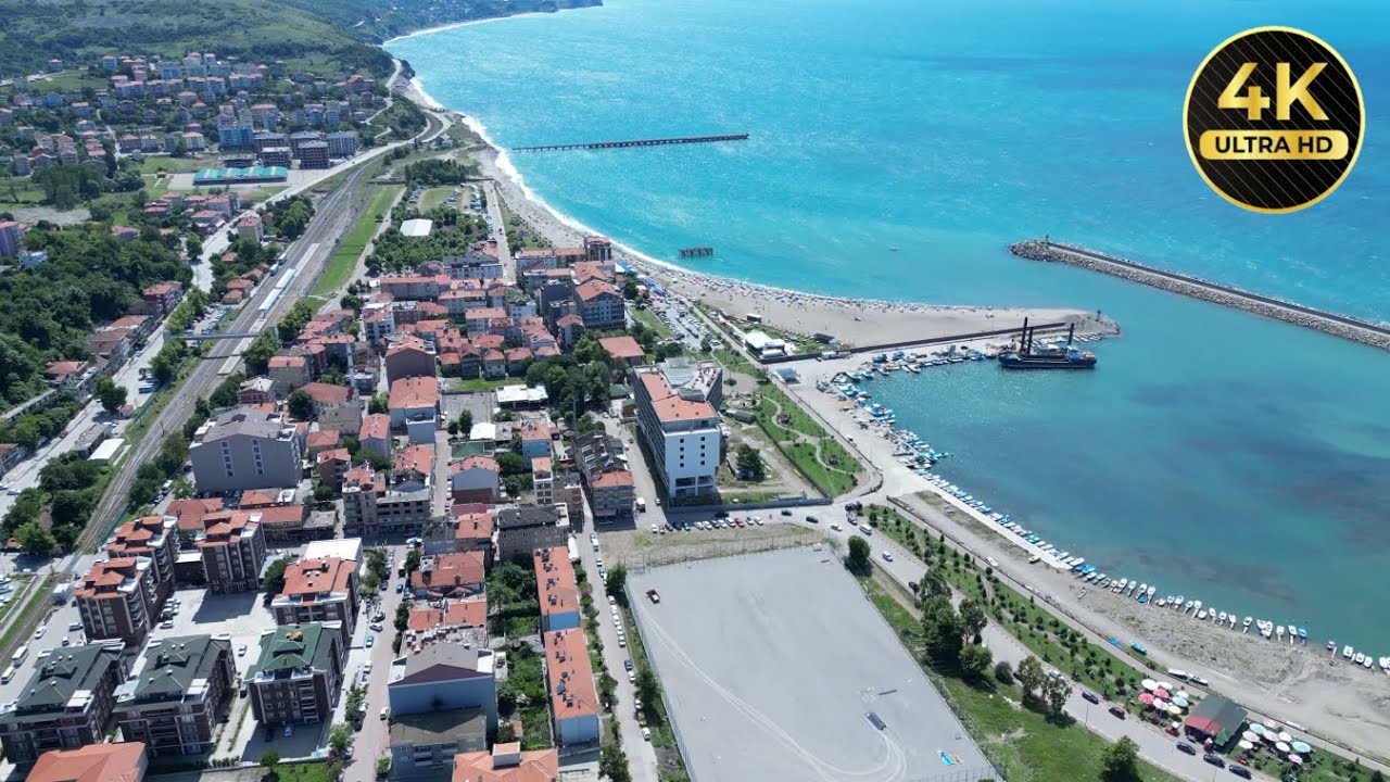 Filyos Caycuma in 4K Drone (Turkey)