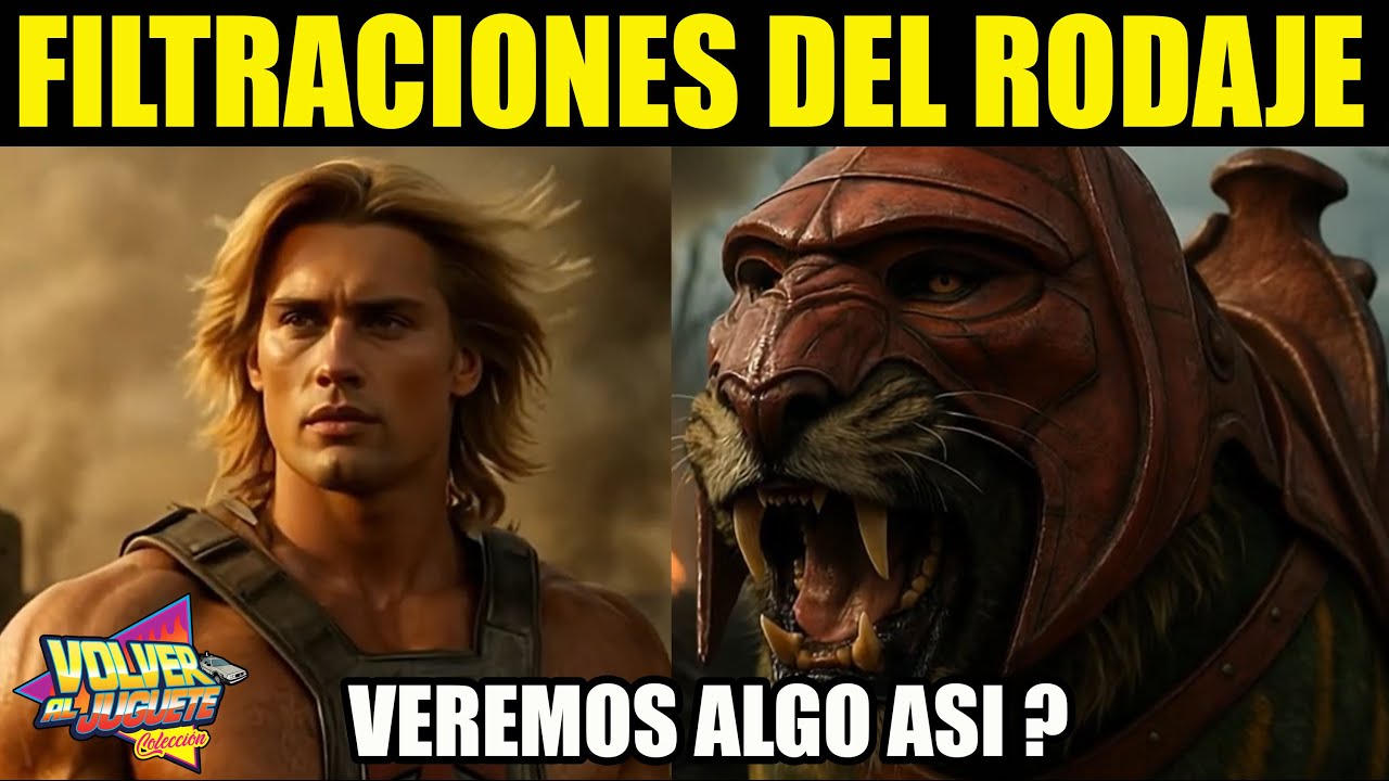 😲LIVE ACTION HE-MAN / FILTRACION DE IMAGENES DEL RODAJE Y MÁS 🔥