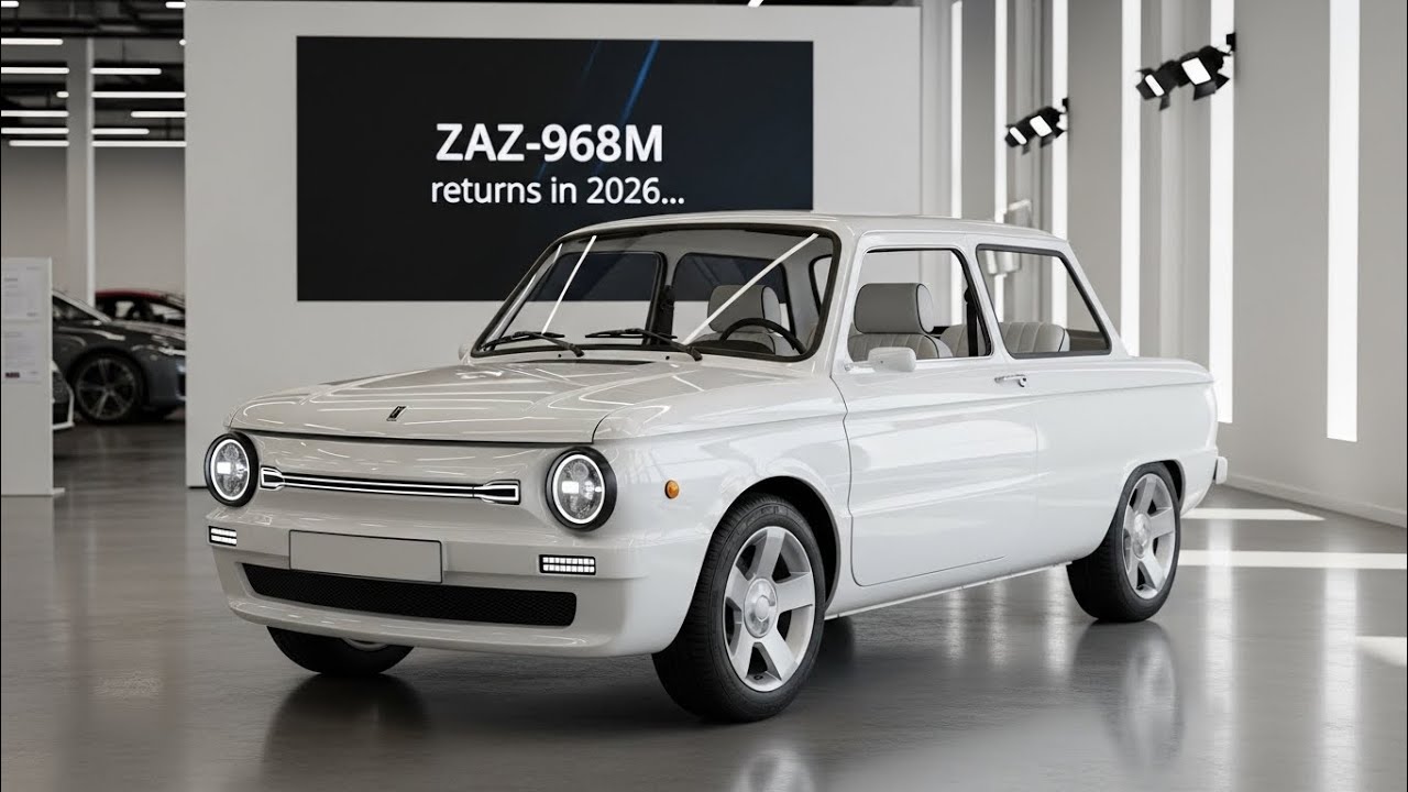 🔥 ZAZ-968M возвращается в 2026 году — легенда СССР снова на дорогах!