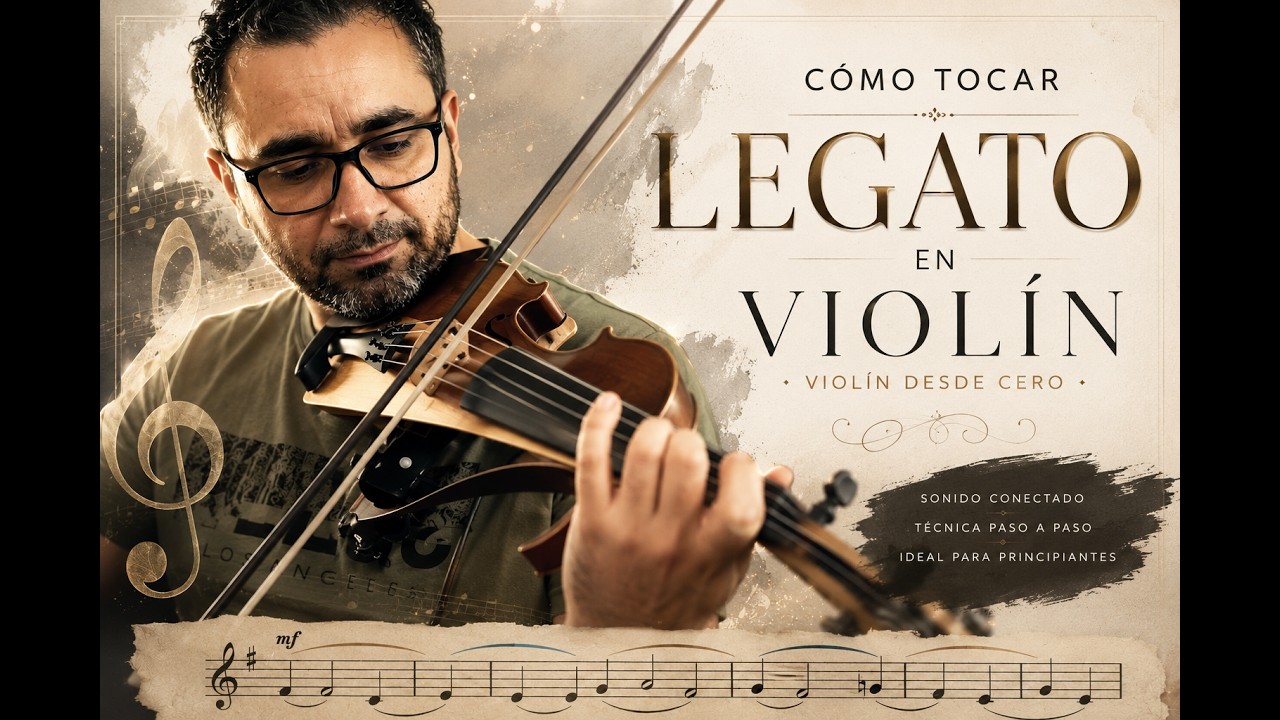 Cómo tocar LEGATO en VIOLIN I VIOLIN desde CERO