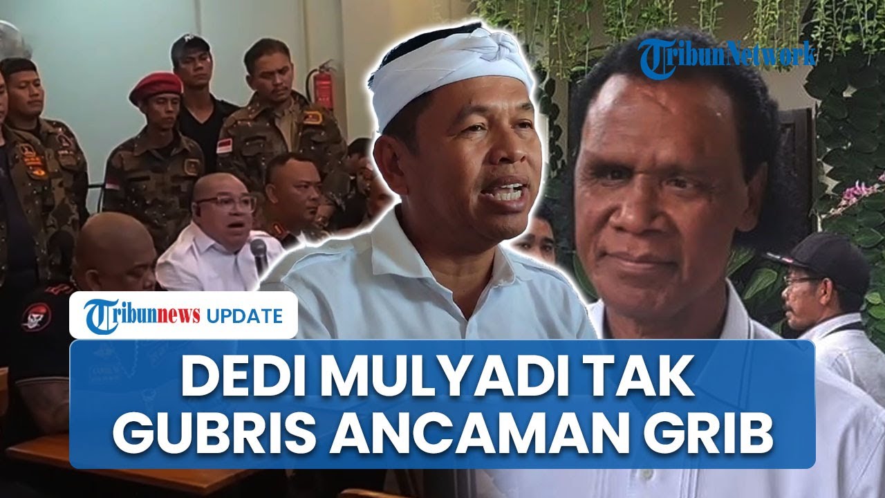 Reaksi Santai Dedi Mulyadi Diultimatum Grib Jaya: Saya Tak Akan Pernah Dengarkan Ancaman Siapapun