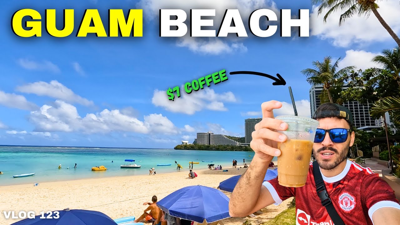 GUAM'S Most POPULAR Beach (Tumon Bay)