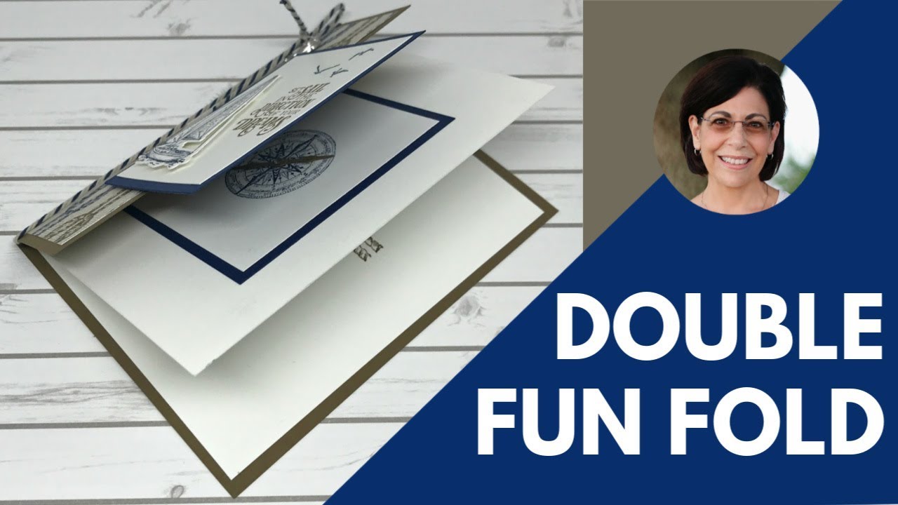 How To Make A Dreamy Double Fun Fold Card to Impress Your Guy