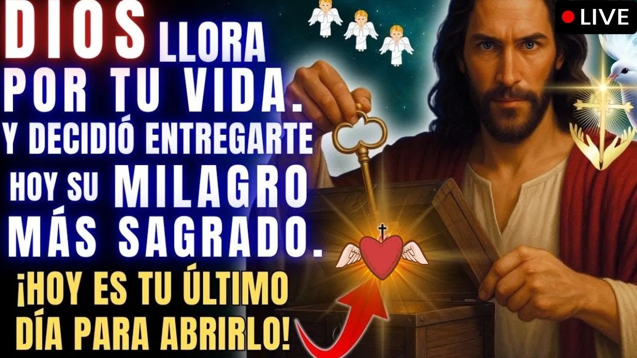 ⚠️ ¡DIOS CLAMÓ POR TI HOY! UN MILAGRO SOBRENATURAL TE SERÁ ENTREGADO EN LAS PRÓXIMAS HORAS