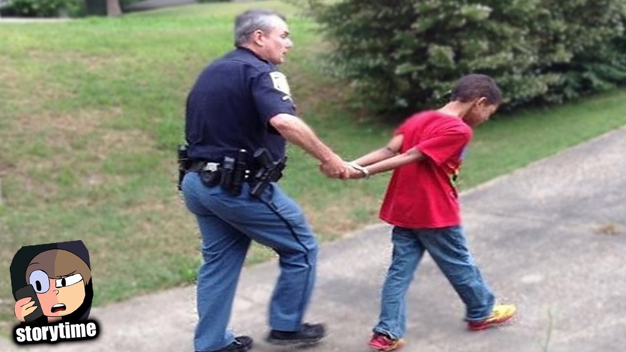 LITTLE KID VS POLICE OFFICER...