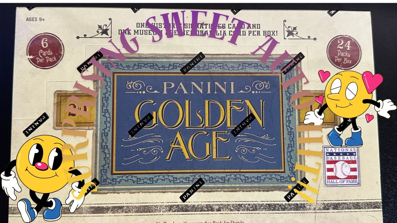 2014 Panini Golden Age Hobby Box! A surprising sweet auto hit!!