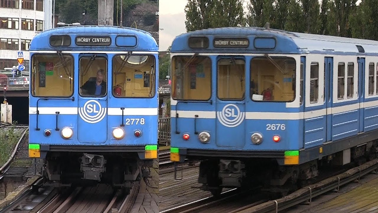 C6 Tunnelbanetåg Stockholm Gamla Stan