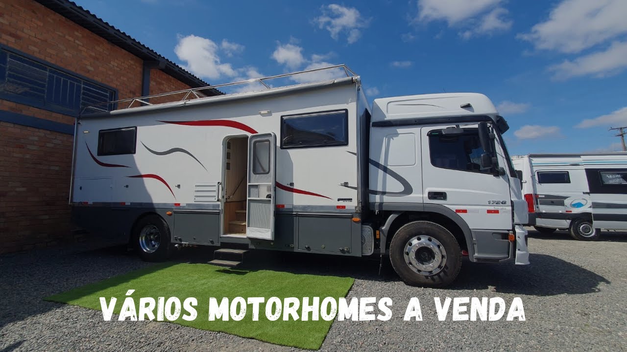 Vários Motorhomes, Trailer e Caminhão a Venda