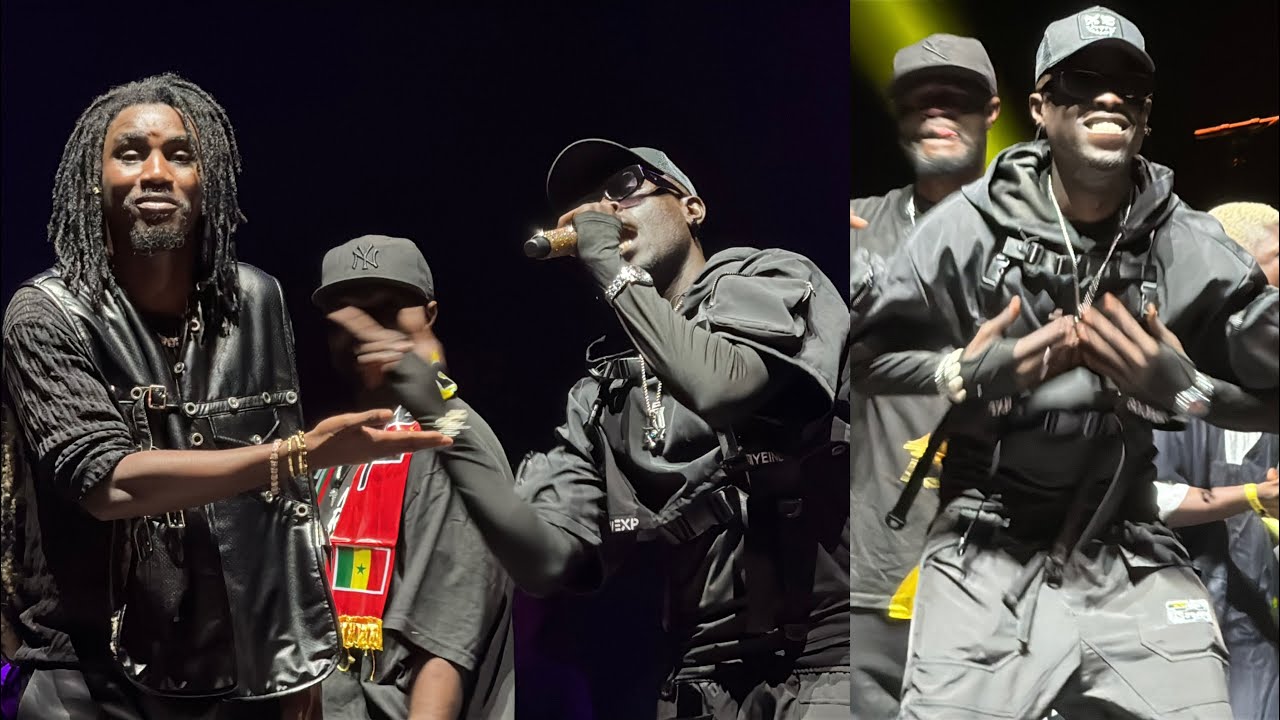 Oh wally seck fasciné par le talent fou de Ngaaka blindé à adidas arena 